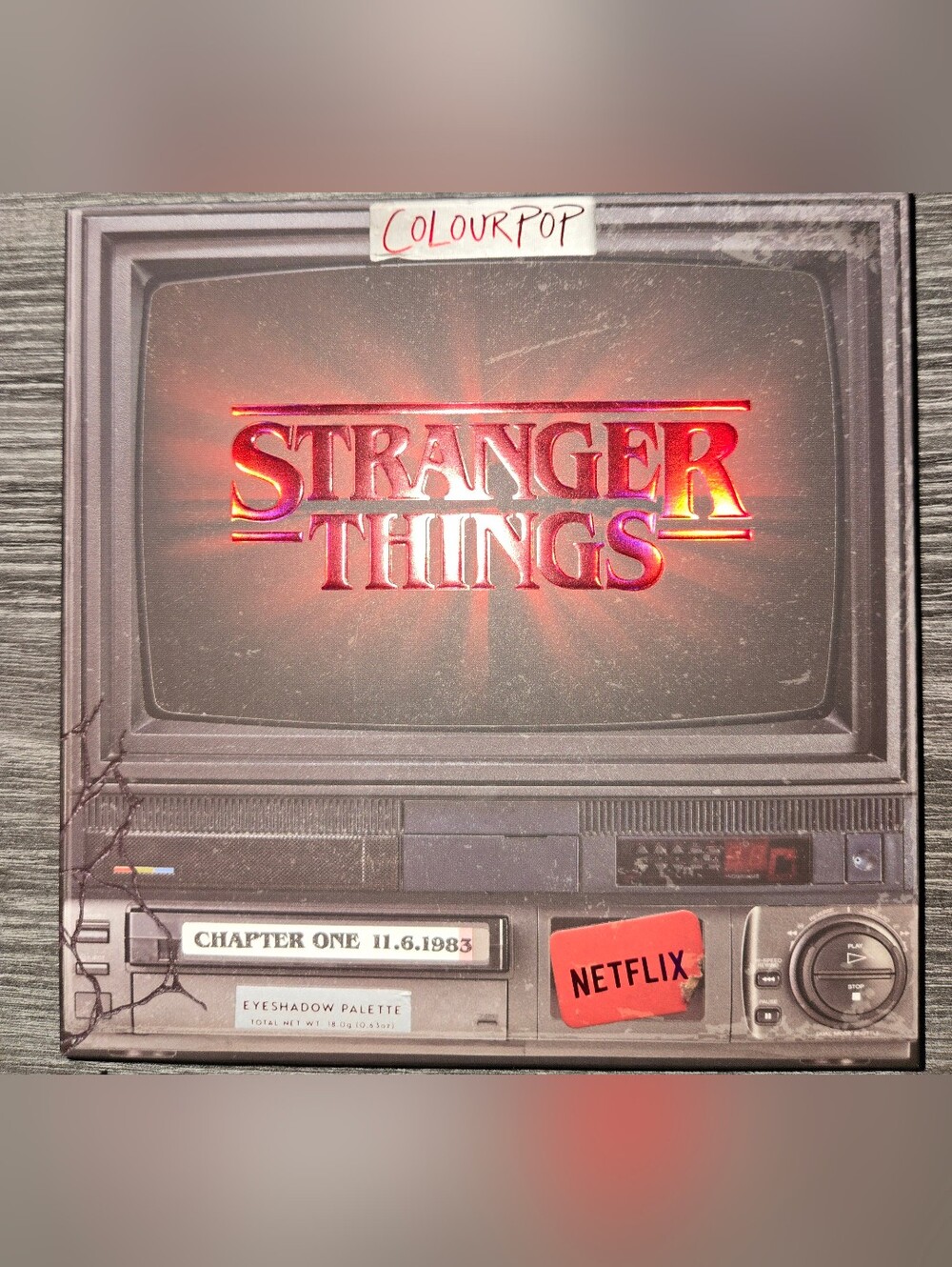 Stranger Things Colourpop Eyeshadow Palette